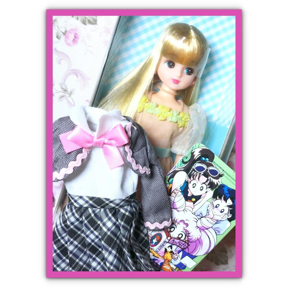 Vtg 1987 Takara Japan 4th Generation Licca Dress Up Doll Licca-chan Jenny